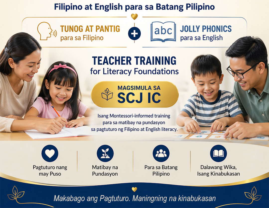Teacher training pathway combining Tunog at Pantig for Filipino and English phonics support