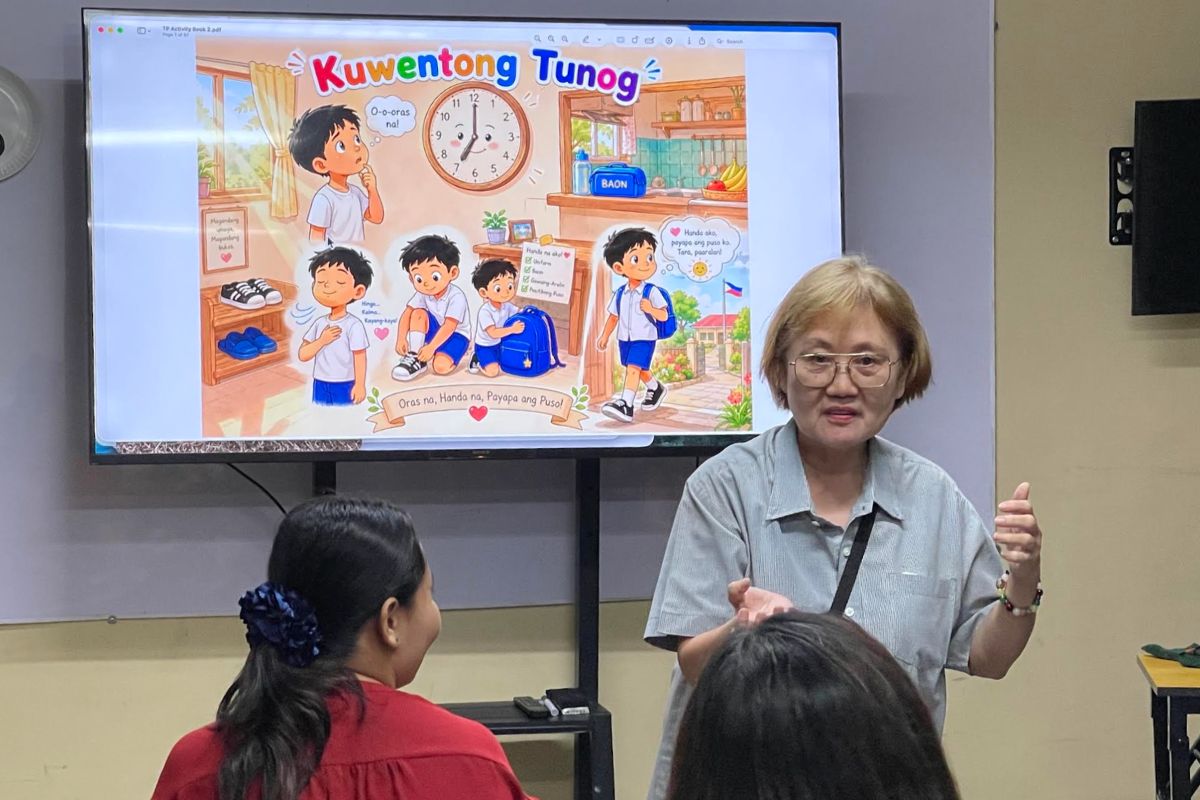 Tunog at Pantig Day 2 lesson planning and implementation training