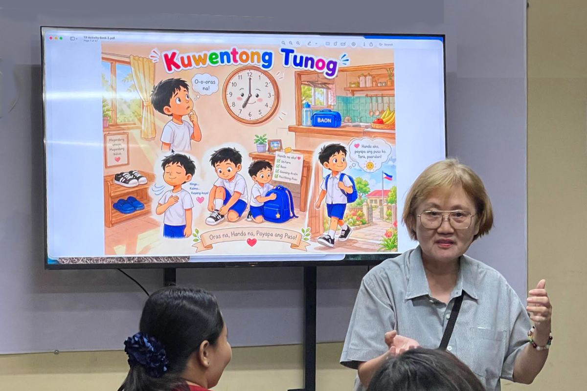 Tunog at Pantig Filipino literacy teacher training